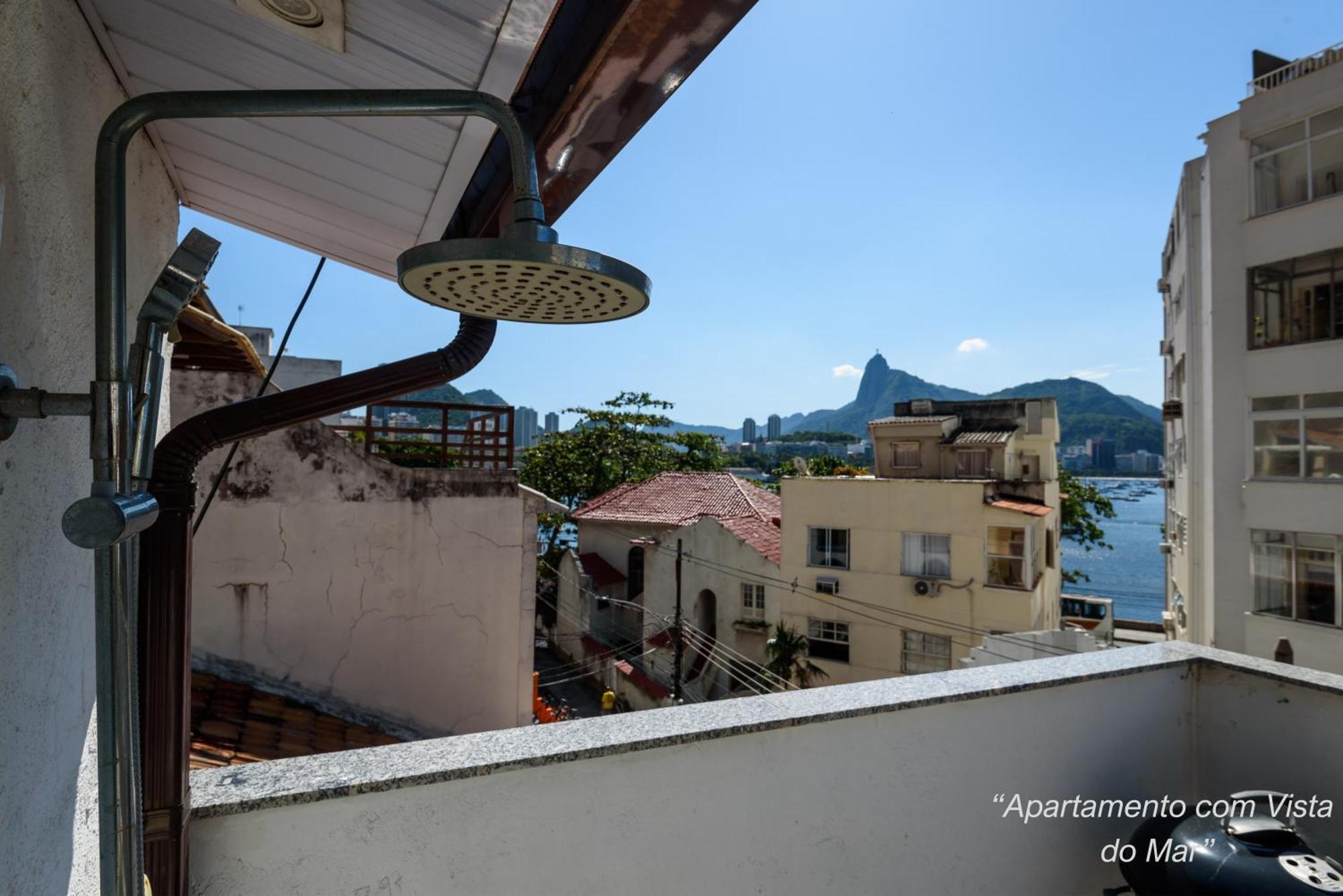 2 Quartos Na Urca Com Vista Para Baia De Guanabara A 700M Pao De Acucar Com Cozinha Completa E Wi-Fi - Bares, Restaurantes E Comercio Local A Poucos Metros ريو دي جانيرو المظهر الخارجي الصورة