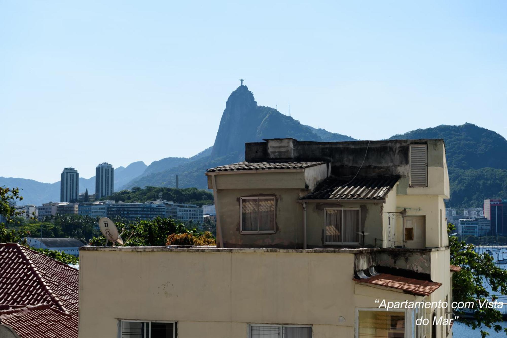 2 Quartos Na Urca Com Vista Para Baia De Guanabara A 700M Pao De Acucar Com Cozinha Completa E Wi-Fi - Bares, Restaurantes E Comercio Local A Poucos Metros ريو دي جانيرو المظهر الخارجي الصورة